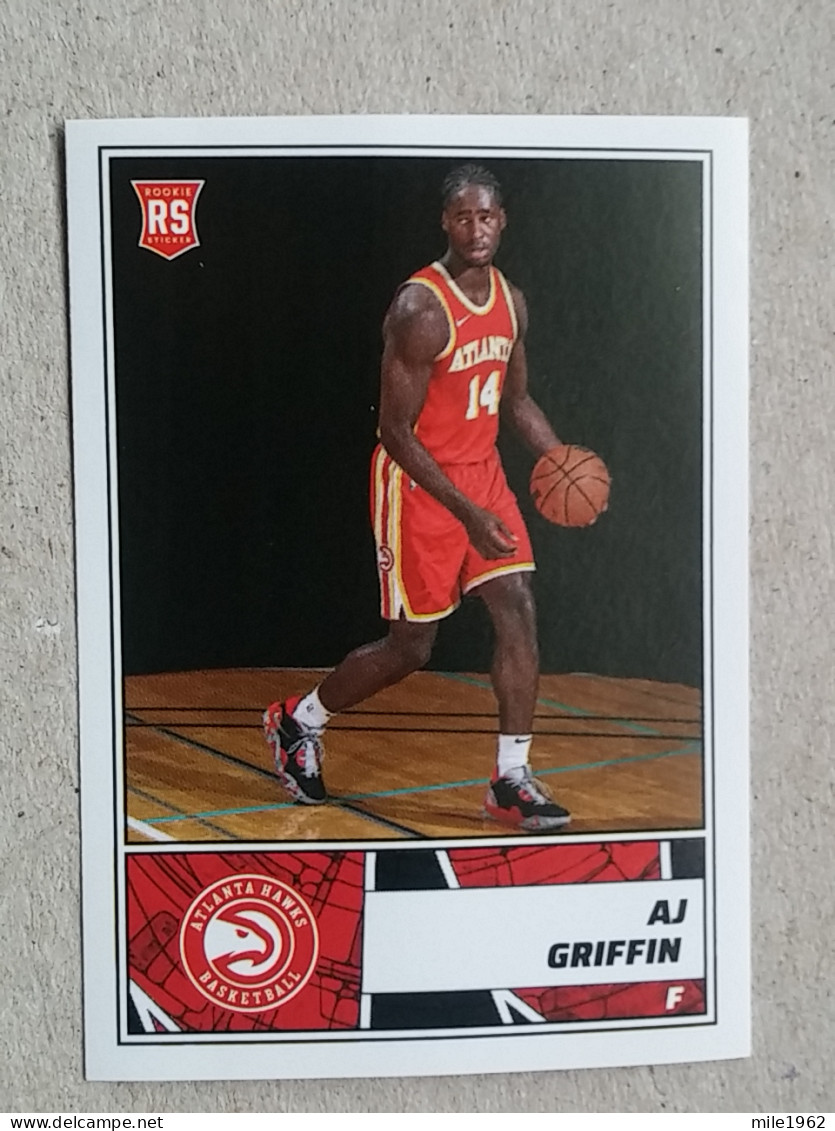 ST 47 - NBA Basketball 2022-23, Sticker, Autocollant, PANINI, No 108 AJ Griffin Atlanta Hawks - 2000-Now