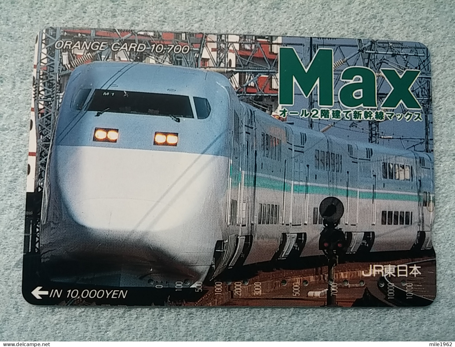 T-604 - JAPAN, Japon, Nipon, Carte Prepayee, Prepaid Card, CARD, RAILWAY, TRAIN, CHEMIN DE FER - Treni