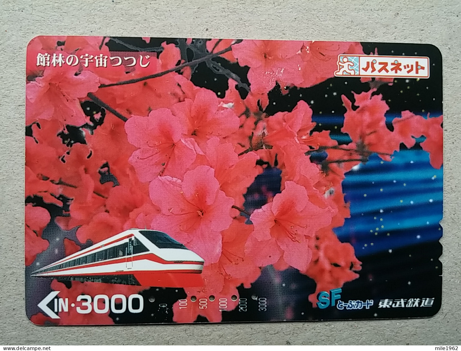 T-604 - JAPAN, Japon, Nipon, Carte Prepayee, Prepaid Card, CARD, RAILWAY, TRAIN, CHEMIN DE FER - Treni