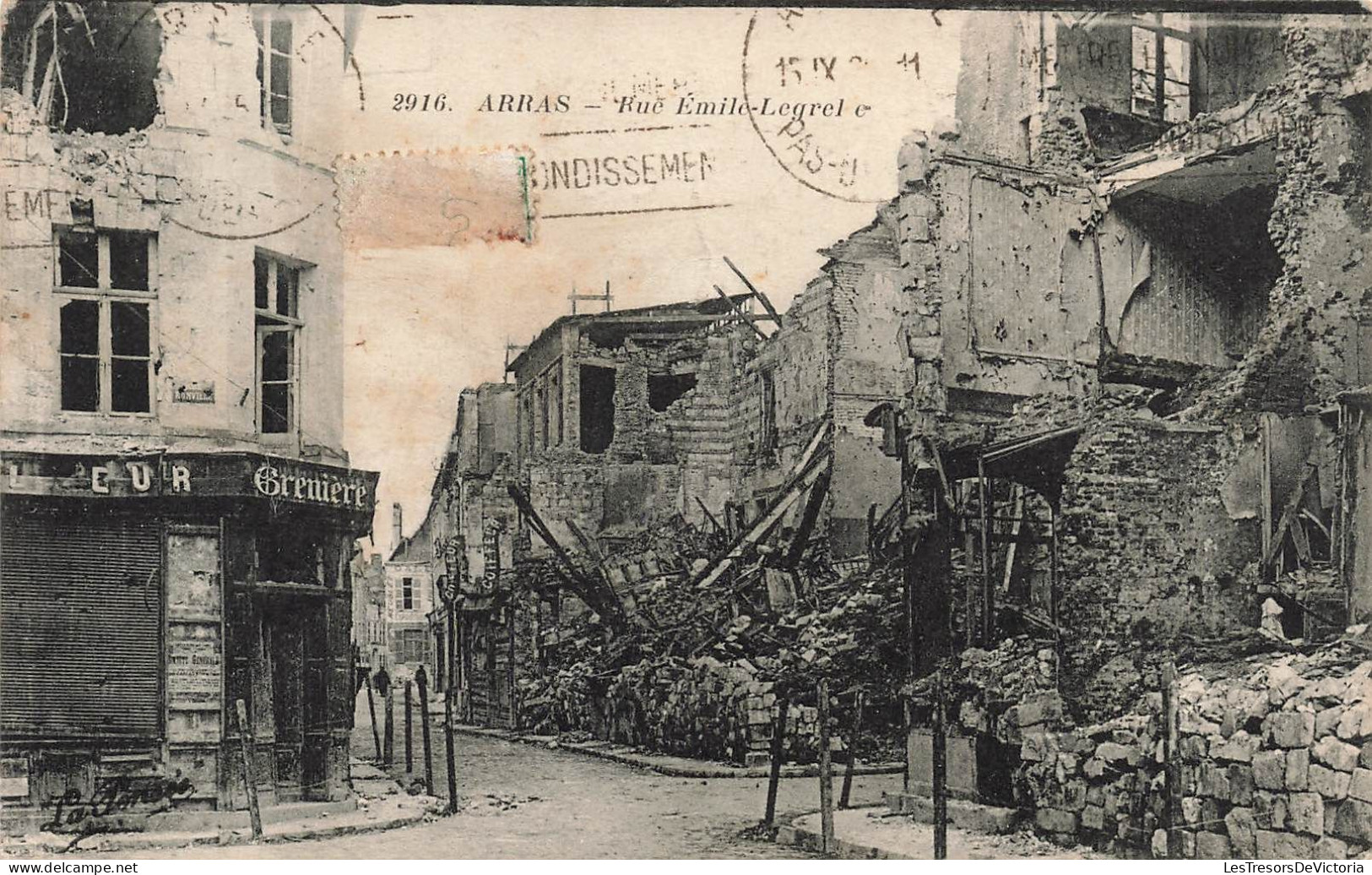 FRANCE - Arras - Rue Emile Legrel - Carte Postale Ancienne - Arras