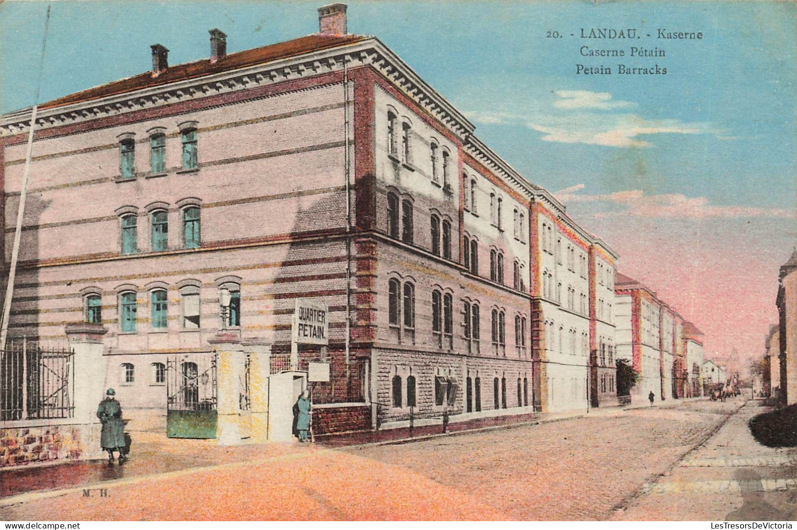 ALLEMAGNE - Landau -Kaserne - Caserne Pétain - Carte Postale Ancienne - Landau