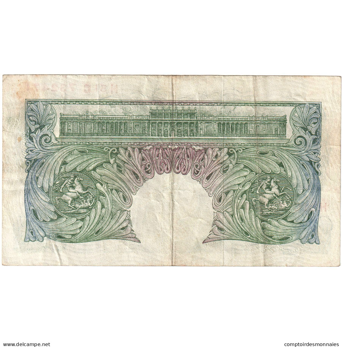 Billet, Grande-Bretagne, 1 Pound, 1949-1955, KM:369b, TB+ - 1 Pond