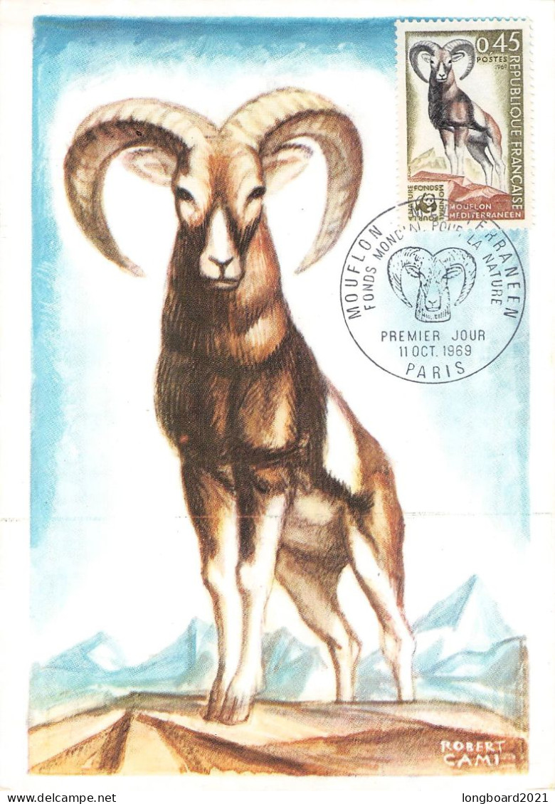 FRANCE - SET 1969 MOUFLON / 4347 - 1960-1969