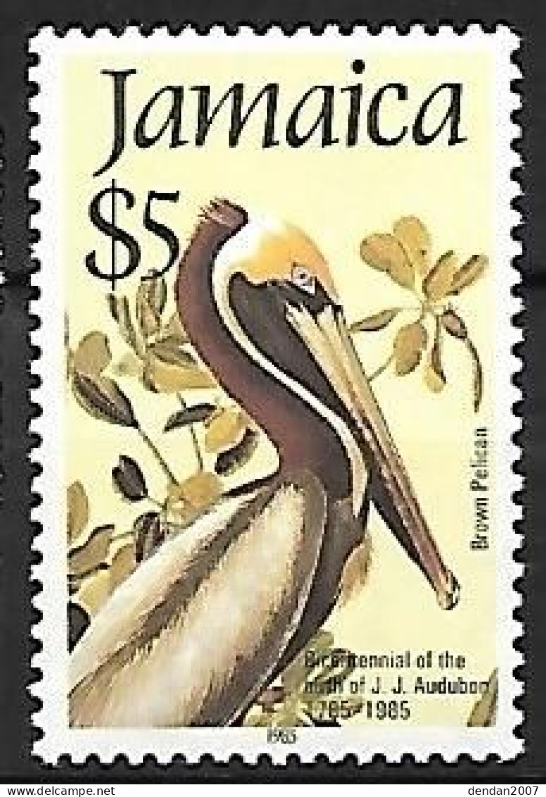 Jamaica MNH ** 1985 :  Brown Pelican  -  Pelecanus Occidentalis - Pelikanen