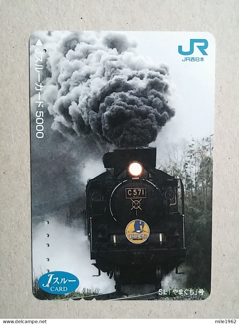 T-610 - JAPAN, Japon, Nipon, Carte Prepayee, Prepaid Card, CARD, RAILWAY, TRAIN, CHEMIN DE FER - Treni