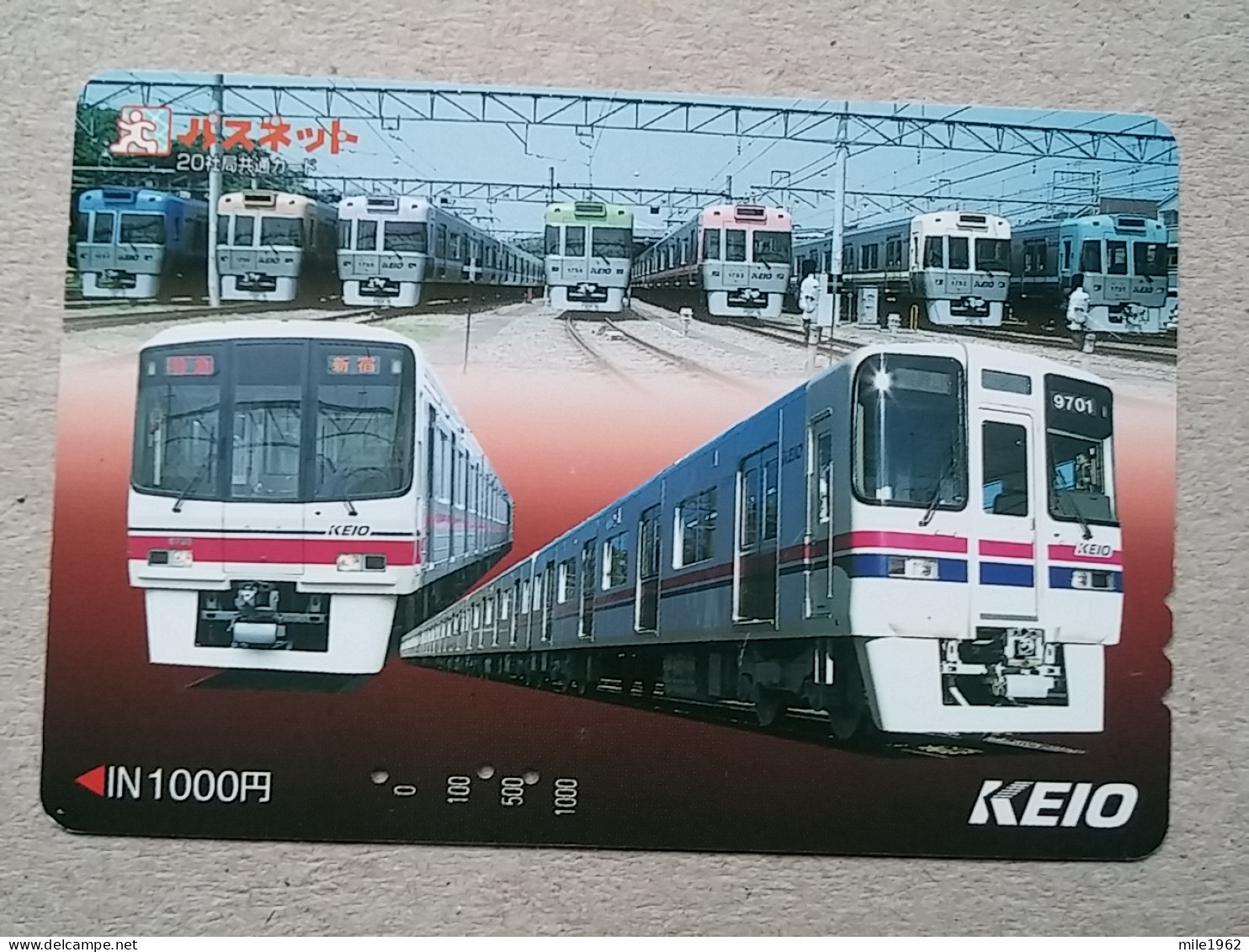 T-610 - JAPAN, Japon, Nipon, Carte Prepayee, Prepaid Card, CARD, RAILWAY, TRAIN, CHEMIN DE FER - Treni