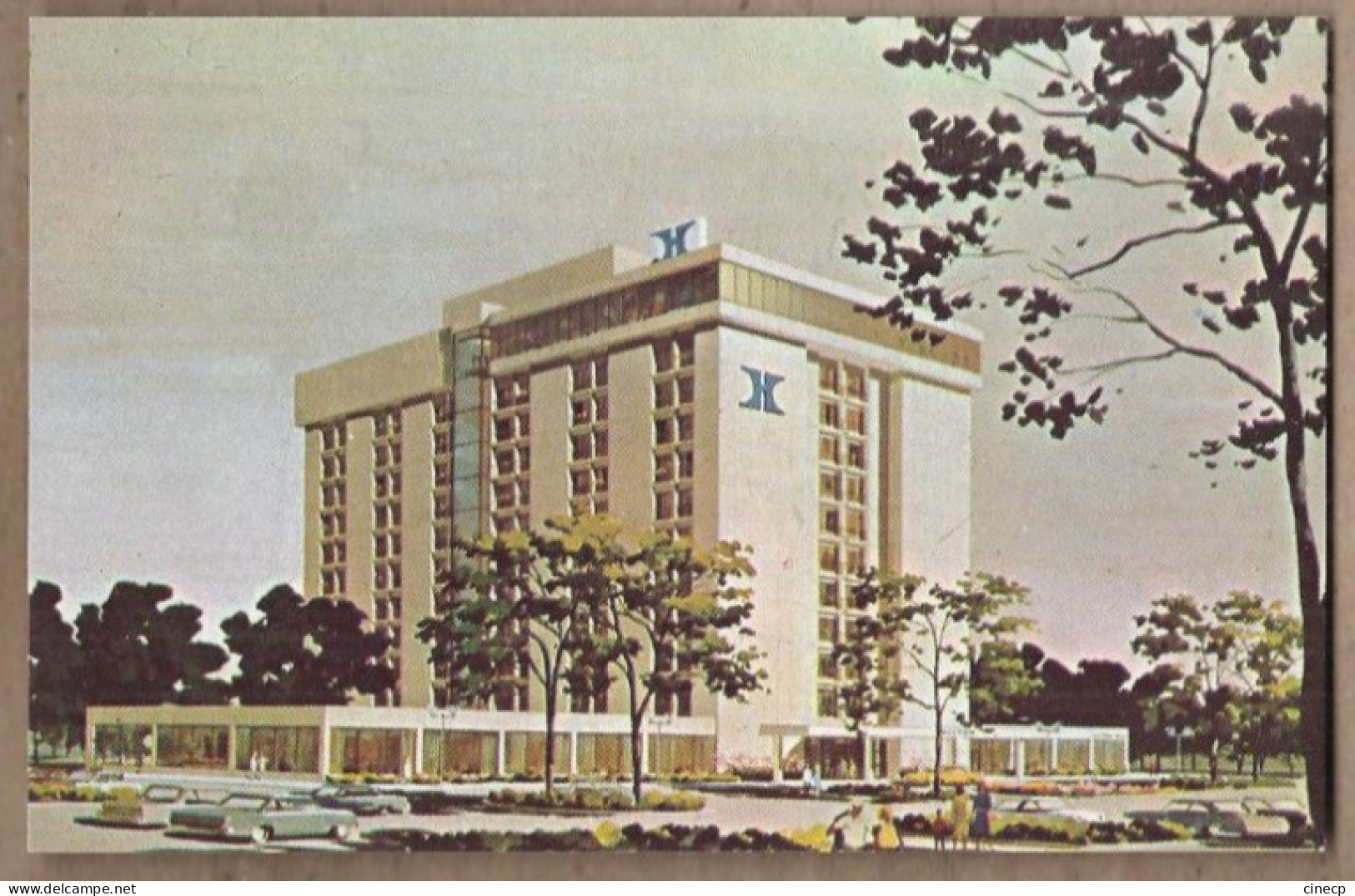 CPSM USA - SKOKIE - THE NORTH SHORE HILTON - TB  PLAN HOTEL DESSIN  ILLUSTRATION - Other & Unclassified