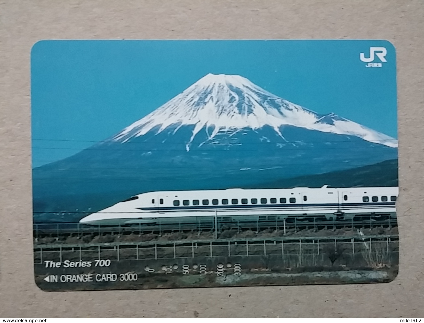 T-611 - JAPAN, Japon, Nipon, Carte Prepayee, Prepaid Card, CARD, RAILWAY, TRAIN, CHEMIN DE FER - Treni