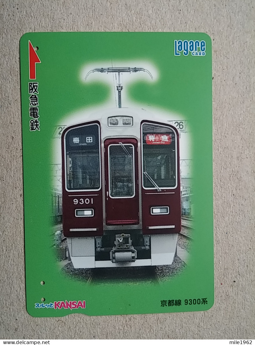 T-612 - JAPAN, Japon, Nipon, Carte Prepayee, Prepaid Card, CARD, RAILWAY, TRAIN, CHEMIN DE FER - Treinen