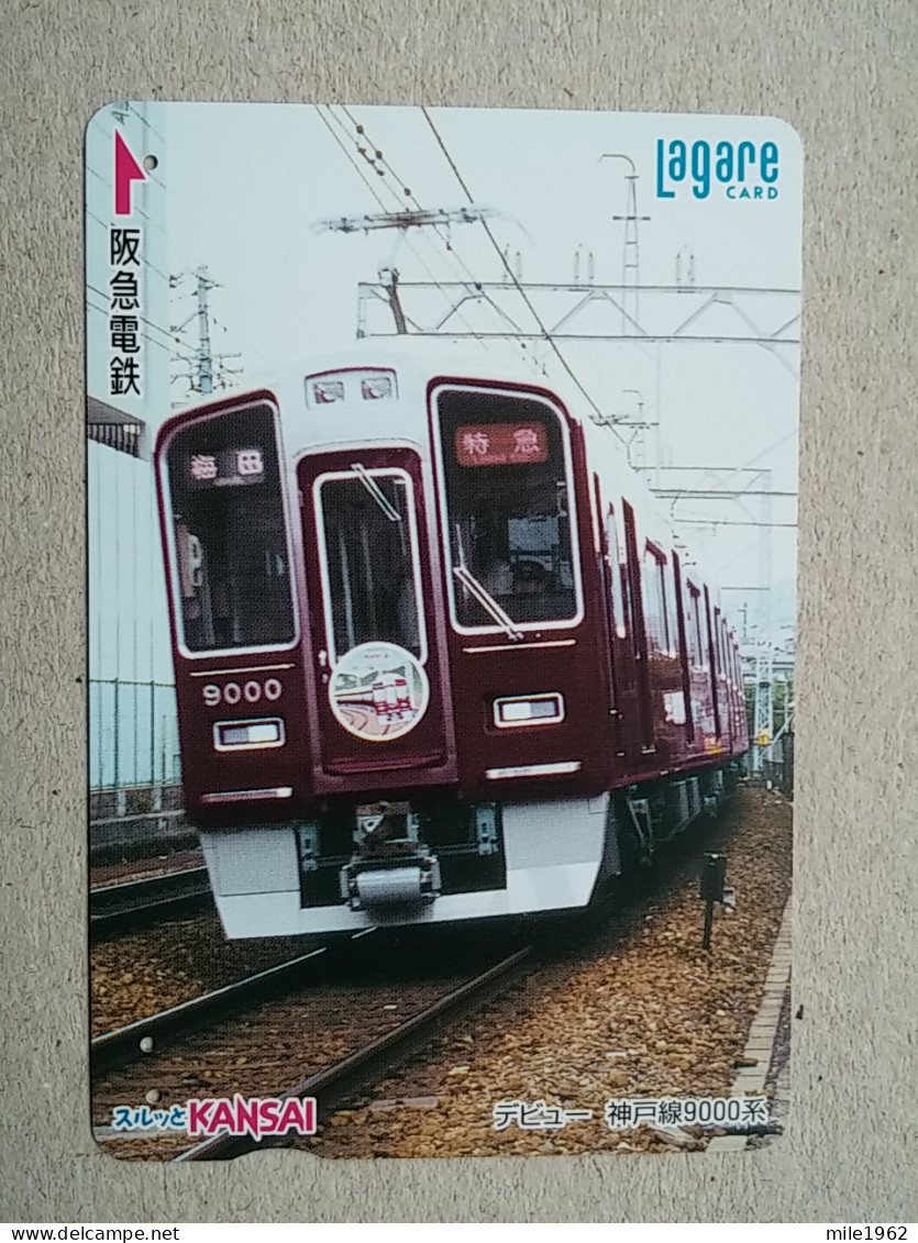 T-612 - JAPAN, Japon, Nipon, Carte Prepayee, Prepaid Card, CARD, RAILWAY, TRAIN, CHEMIN DE FER - Treinen