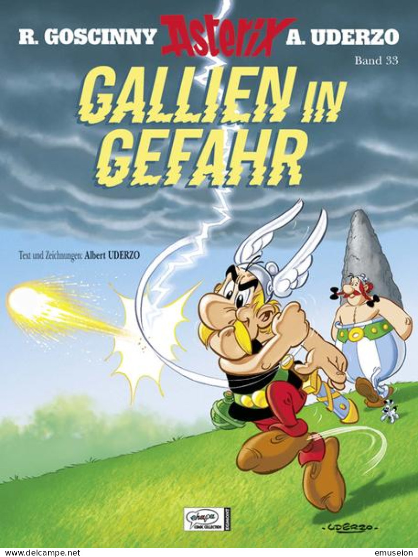 Gallien In Gefahr : Goscinny Und Uderzo Präsentieren Ein Neues Abenteuer Von Asterix - Alte Bücher