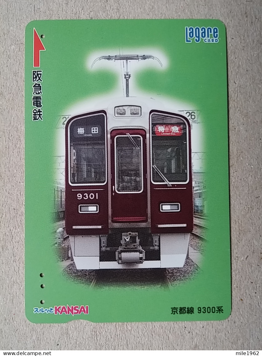 T-614 - JAPAN, Japon, Nipon, Carte Prepayee, Prepaid Card, CARD, RAILWAY, TRAIN, CHEMIN DE FER - Trains