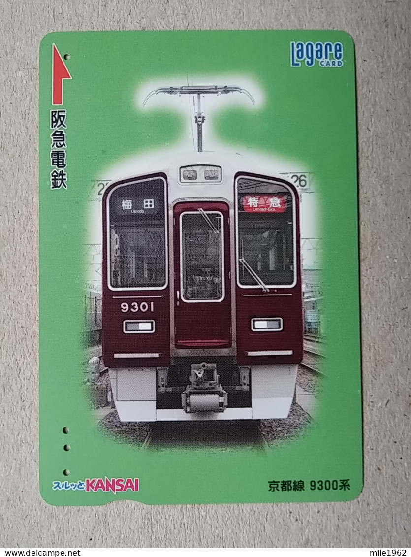 T-614 - JAPAN, Japon, Nipon, Carte Prepayee, Prepaid Card, CARD, RAILWAY, TRAIN, CHEMIN DE FER - Trenes