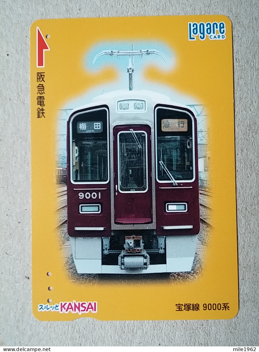 T-614 - JAPAN, Japon, Nipon, Carte Prepayee, Prepaid Card, CARD, RAILWAY, TRAIN, CHEMIN DE FER - Treni