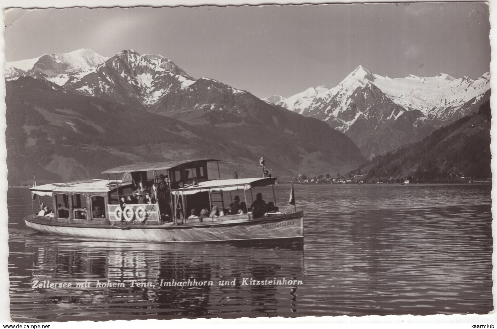 Zellersee Mit Hohem Tenn, Imbachhorn Und Kitzensteinhorn - (Österreich/Austria) - Salonboot M/s. 'Grossglockner' - Heiligenblut