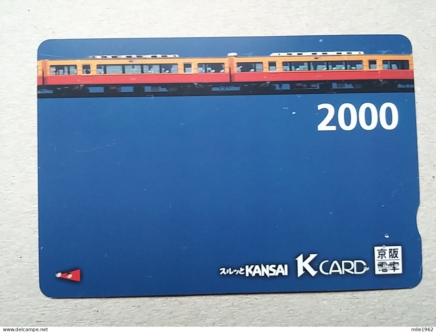 T-615 - JAPAN, Japon, Nipon, Carte Prepayee, Prepaid Card, CARD, RAILWAY, TRAIN, CHEMIN DE FER - Treni