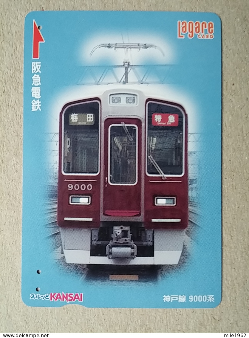 T-615 - JAPAN, Japon, Nipon, Carte Prepayee, Prepaid Card, CARD, RAILWAY, TRAIN, CHEMIN DE FER - Treinen