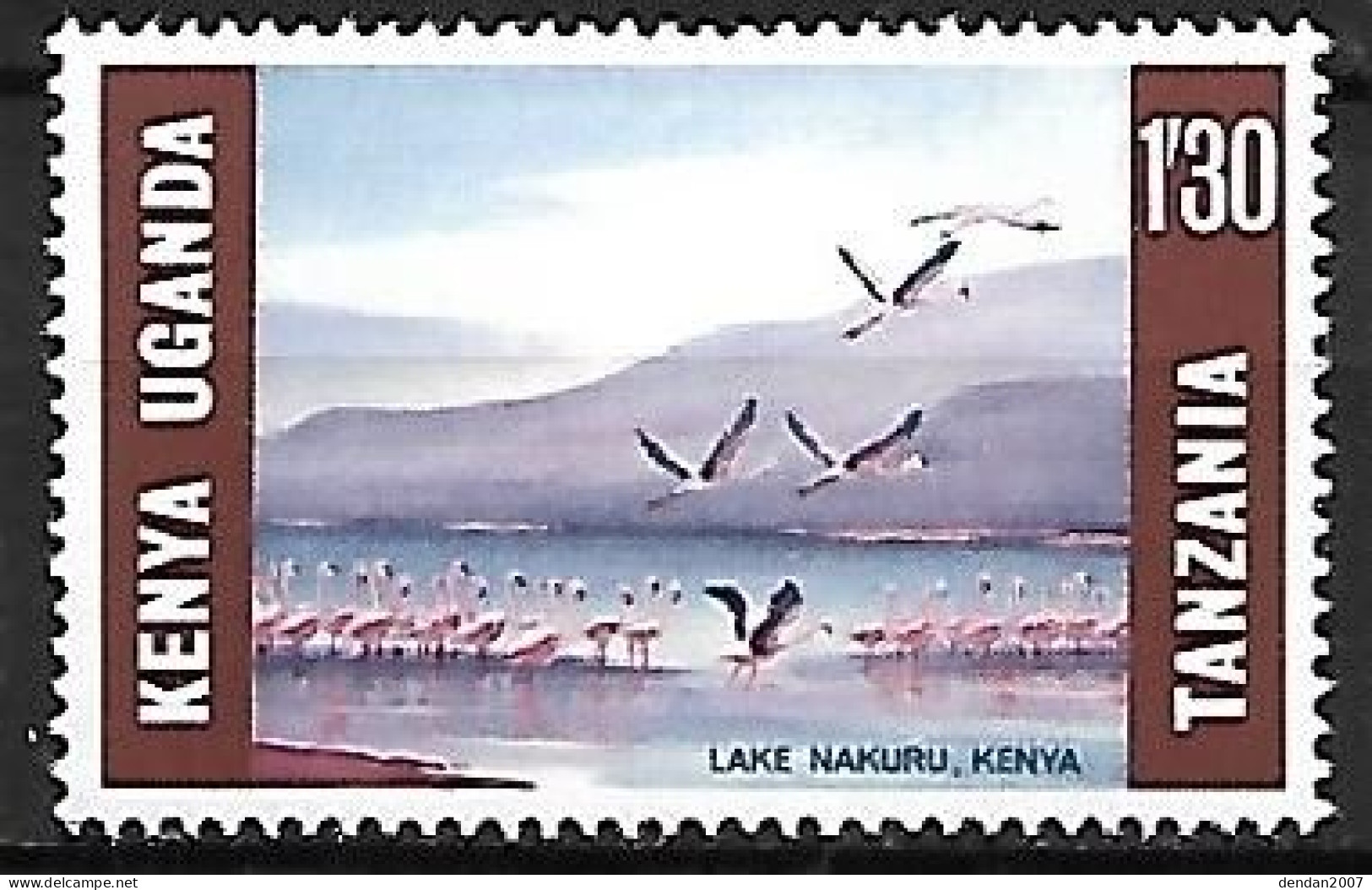 Kenya Uganda Tanzania - MNH ** 1966 : Lesser Flamingo  -  Phoeniconaias Minor - Flamingo's