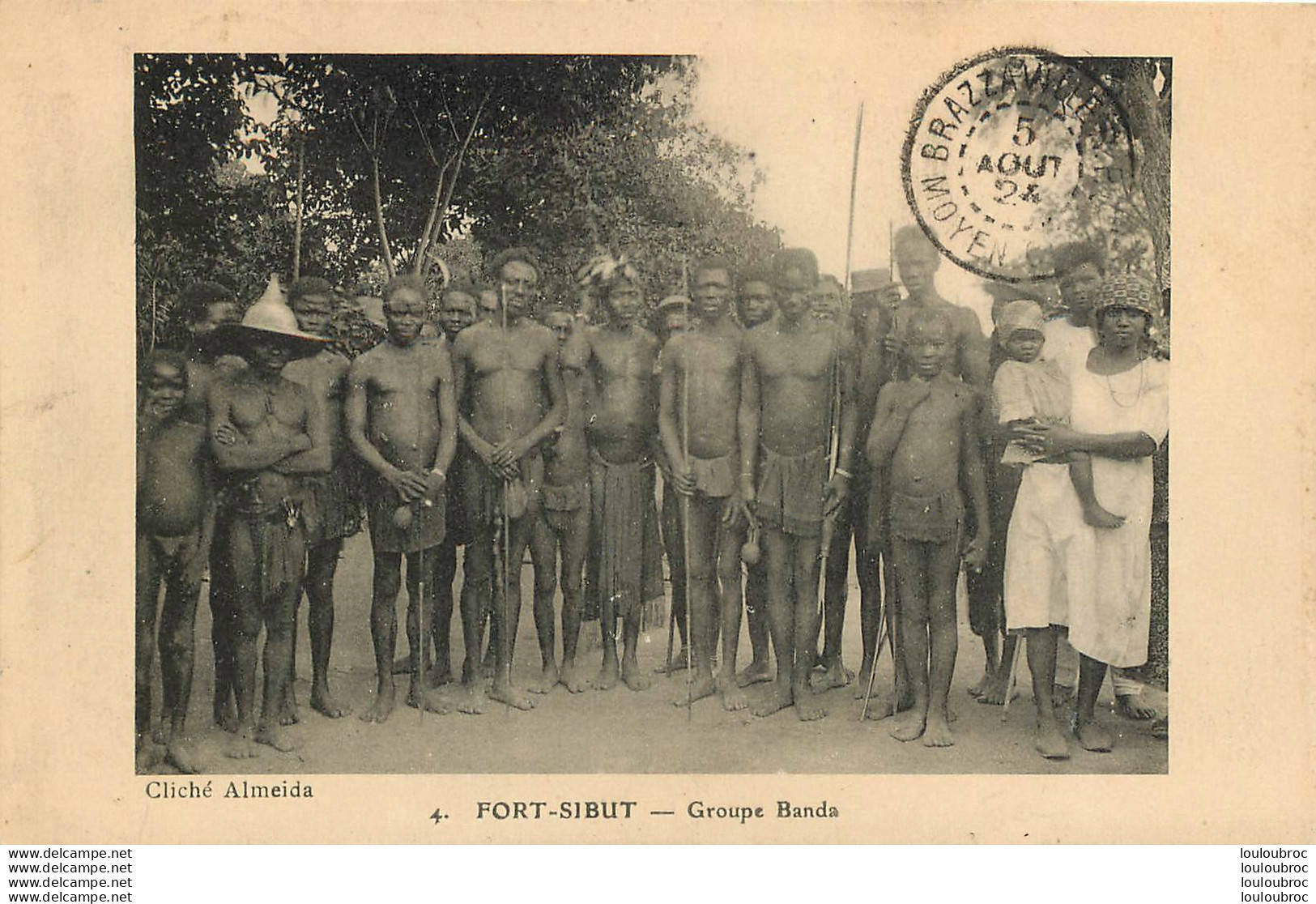 FORT SIBUT GROUPE BANDA EDITION ALMEIDA NUS ETHNIQUES - Centrafricaine (République)