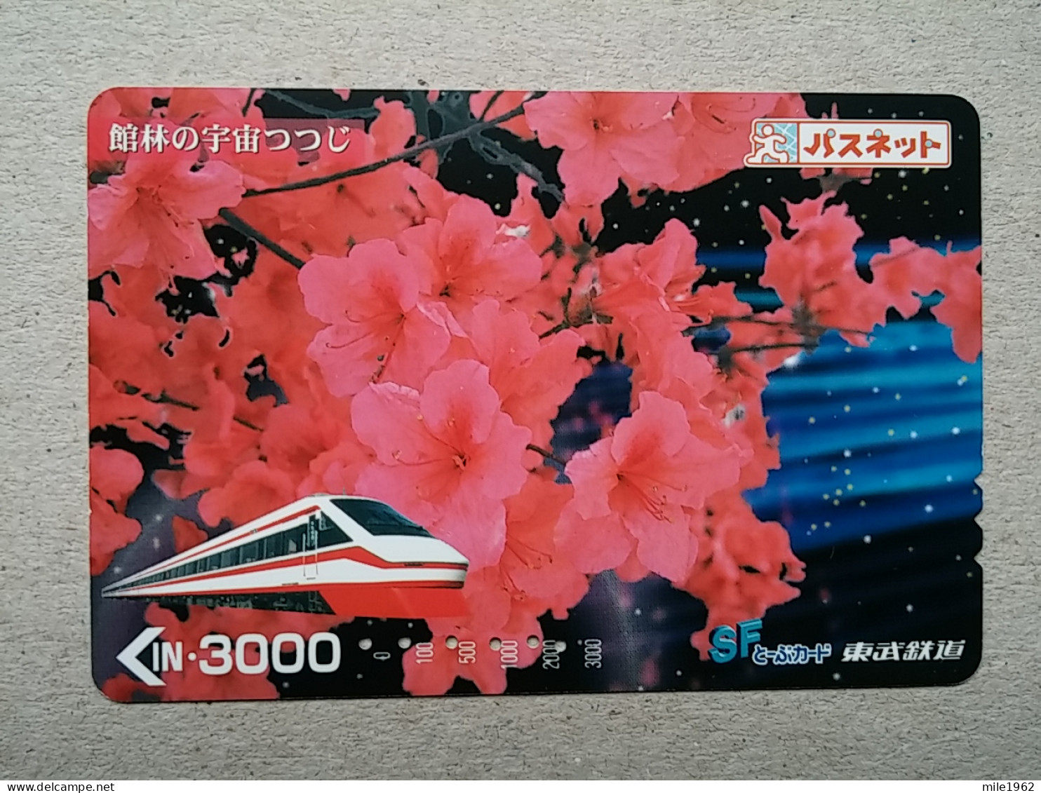 T-617 - JAPAN, Japon, Nipon, Carte Prepayee, Prepaid Card, CARD, RAILWAY, TRAIN, CHEMIN DE FER - Treni