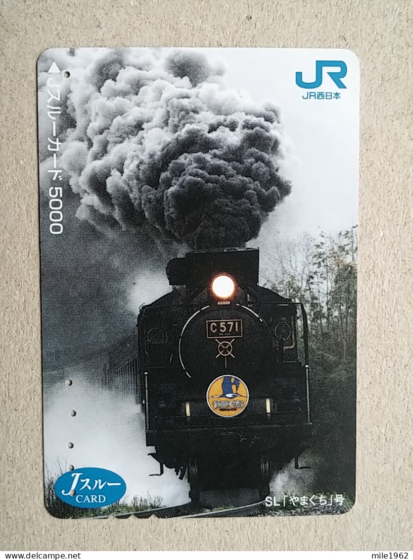 T-617 - JAPAN, Japon, Nipon, Carte Prepayee, Prepaid Card, CARD, RAILWAY, TRAIN, CHEMIN DE FER - Treinen