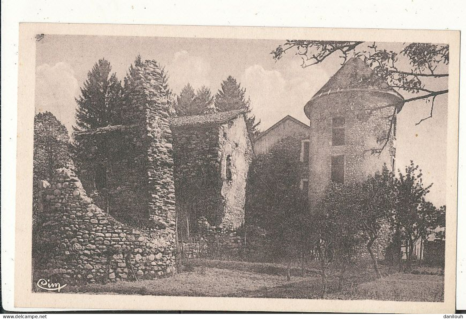 38 // PONTCHARRA    Chateau De Bayard     Les Ruines - Pontcharra