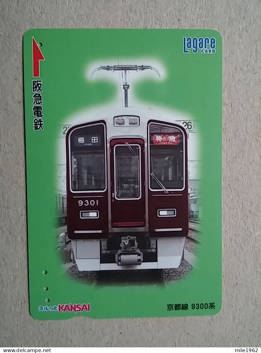 T-618 - JAPAN, Japon, Nipon, Carte Prepayee, Prepaid Card, CARD, RAILWAY, TRAIN, CHEMIN DE FER - Treinen