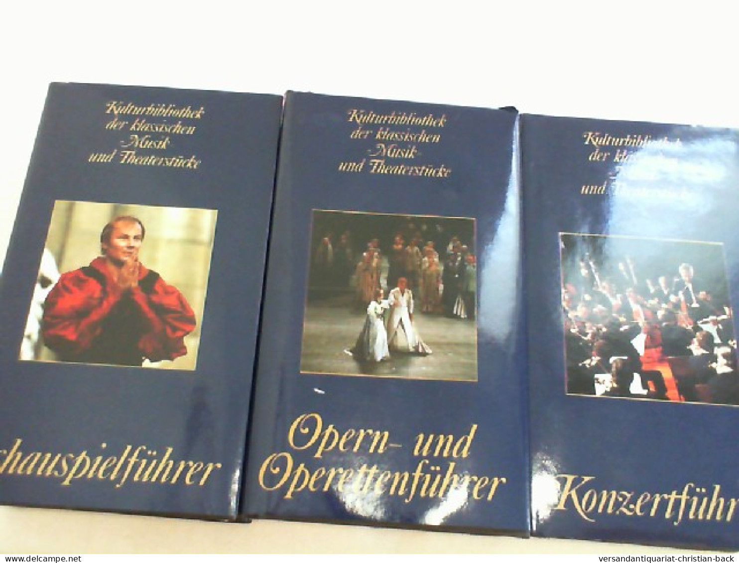 Konzertführer Kulturbibliothek Der Klassischen Musik-und Theaterbibliothek. 3 Bände - Musique