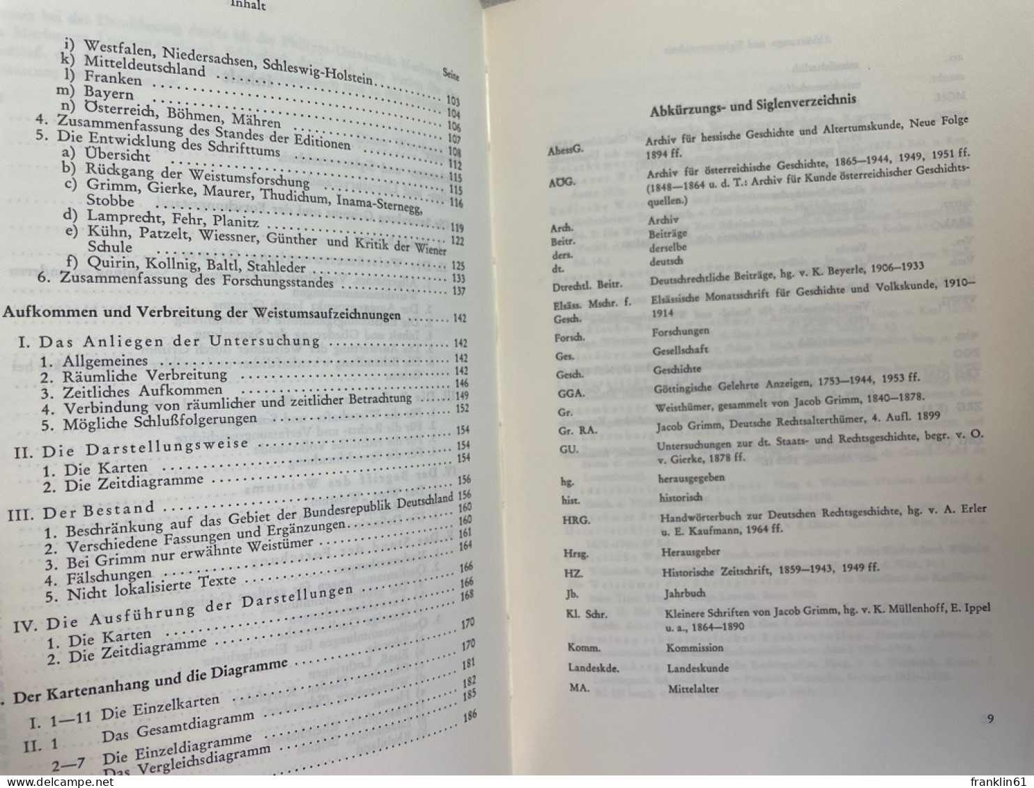 Über Aufkommen Und Verbreitung Der Weistümer : Nach Der Sammlung Von Jacob Grimm. - 4. 1789-1914