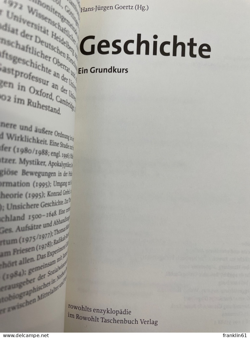 Geschichte : Ein Grundkurs. - 4. Neuzeit (1789-1914)