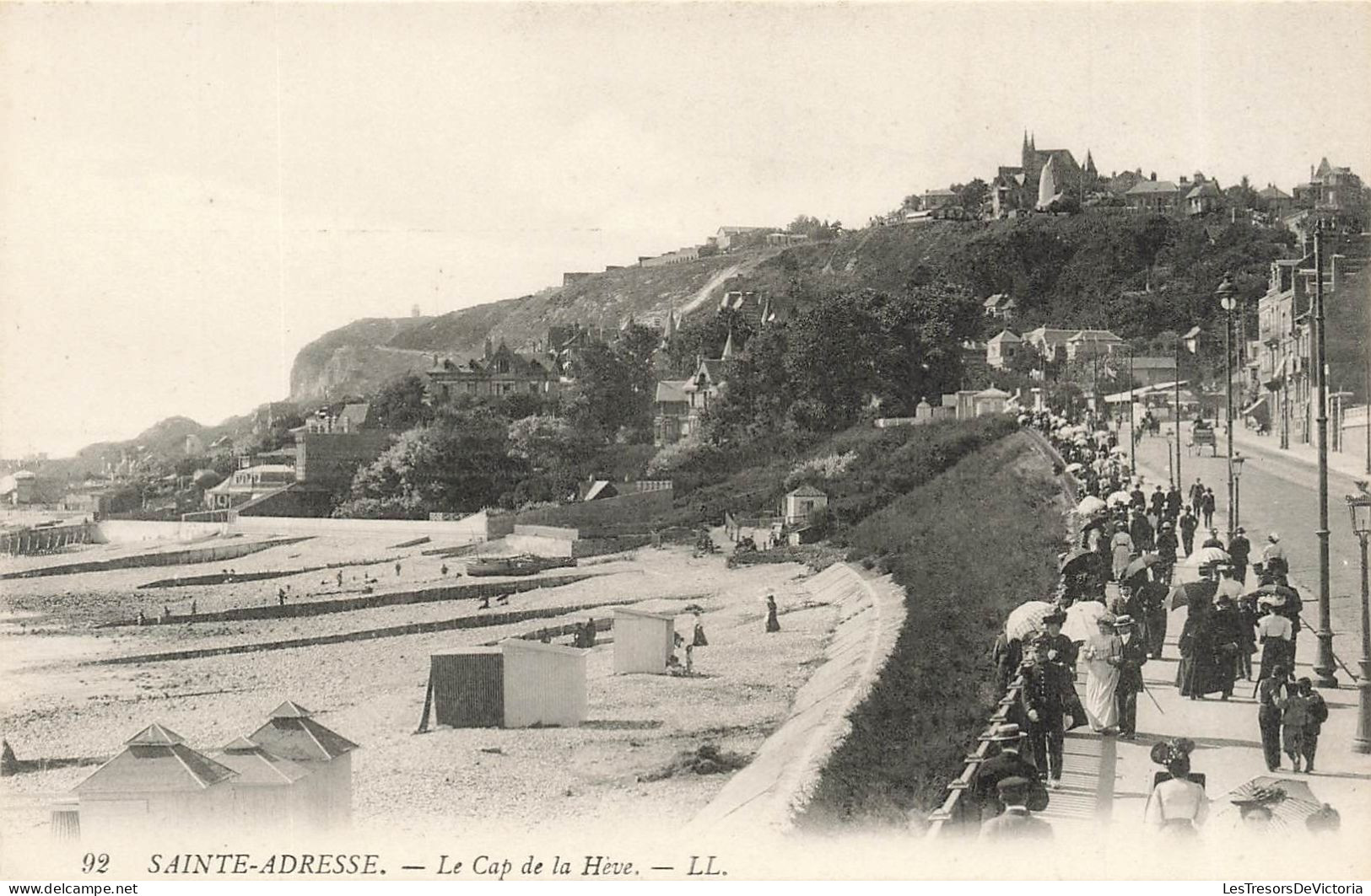 FRANCE - Sainte Adresse - Vue Sur Le Cap De La Hève - LL -  Carte Postale Ancienne - Sainte Adresse