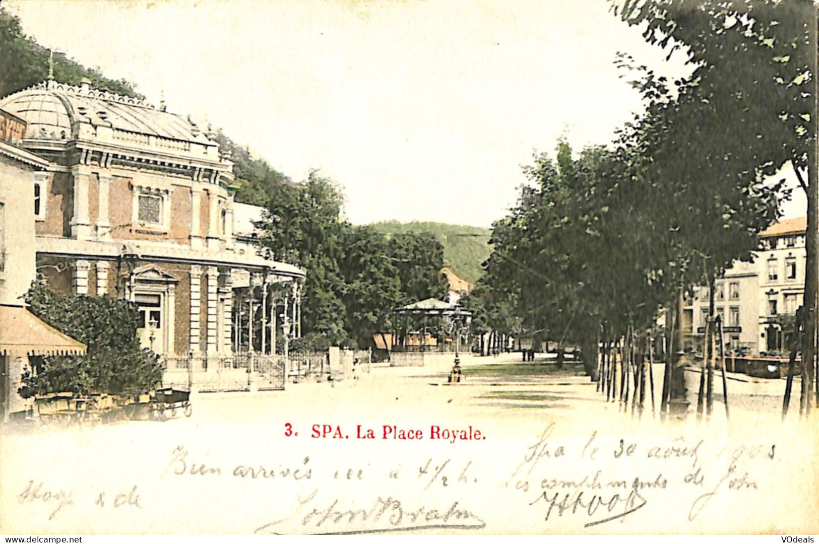 Belgique - Liège - Spa - La Place Royale - Spa