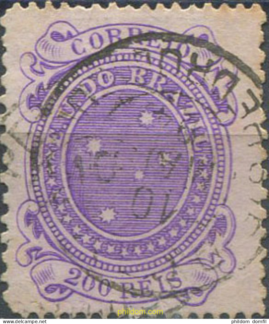 674097 USED BRASIL 1890 CONSTELACION CRUZ DEL SUR - Unused Stamps