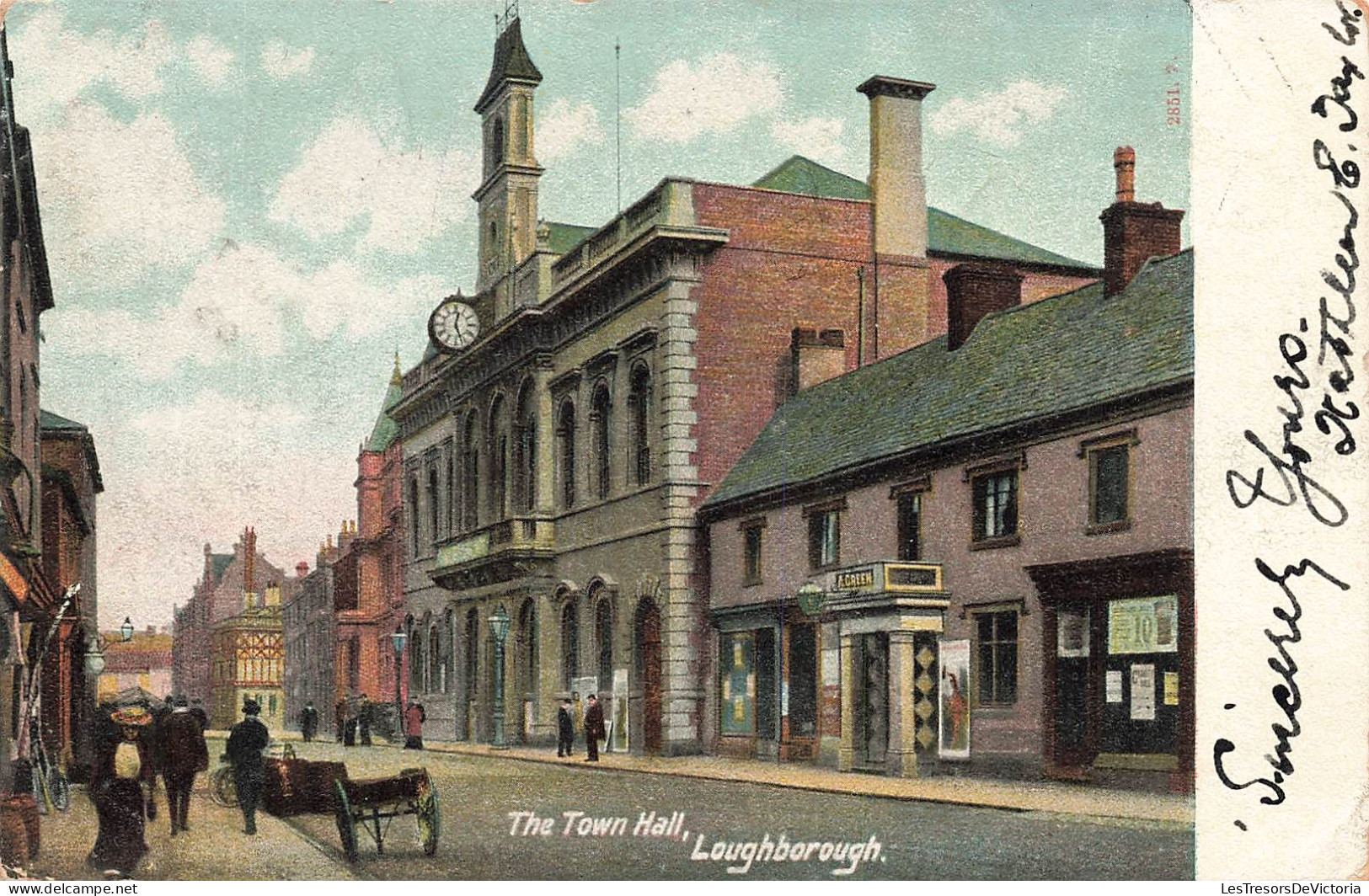 ROYAUME UNI - Angleterre - Loughborough - The Town Hall - Carte Postale Ancienne - Autres & Non Classés