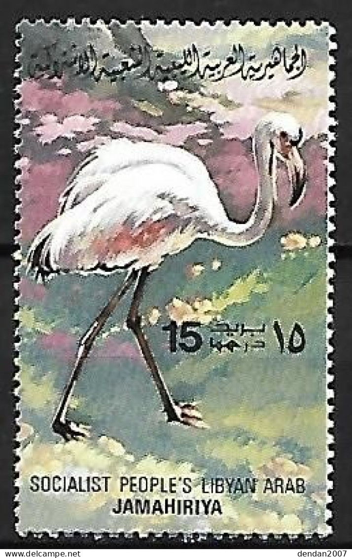 Lybia - MNH ** 1982 :   Greater Flamingo -   Phoenicopterus Roseus - Flamingos