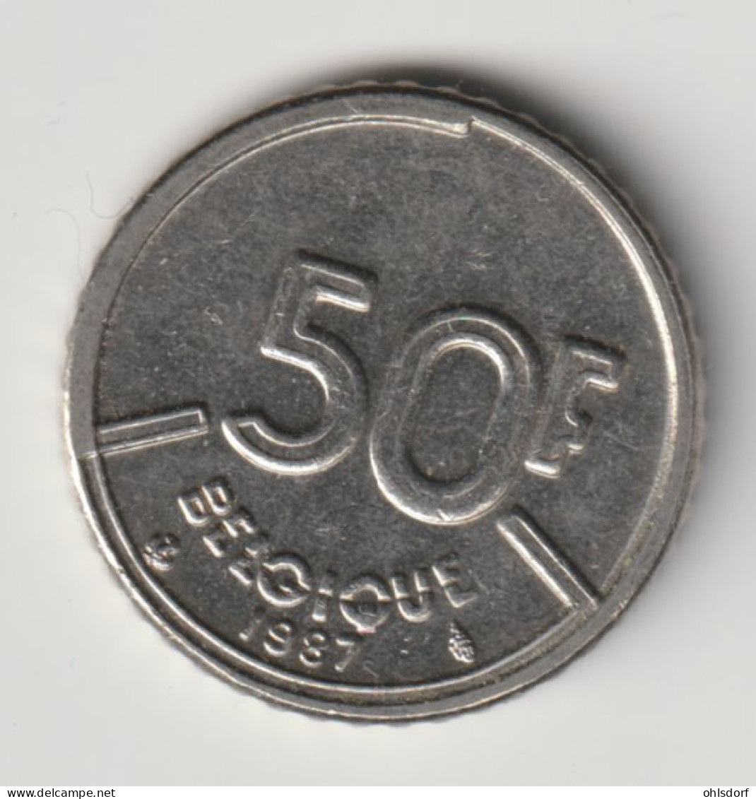 BELGIQUE 1987: 50 Fr., KM 168 - 50 Francs