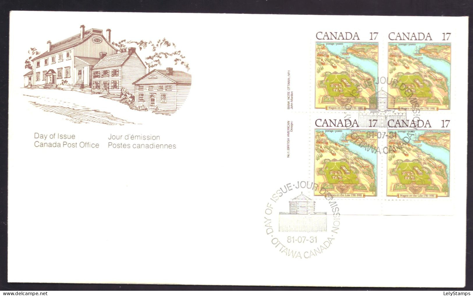 Canada SC 897 Mi. 808 FDC (1981) - 1981-1990