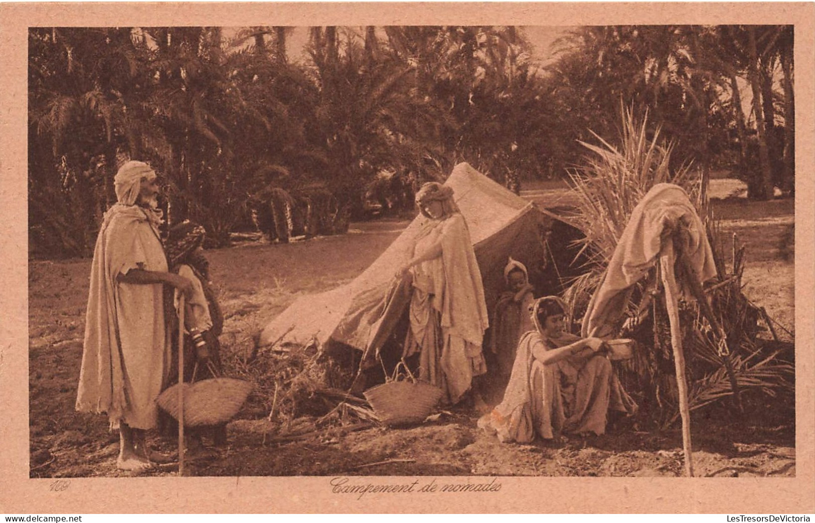 ALGÉRIE - Campement De Nomade - Carte Postale Ancienne - Plaatsen