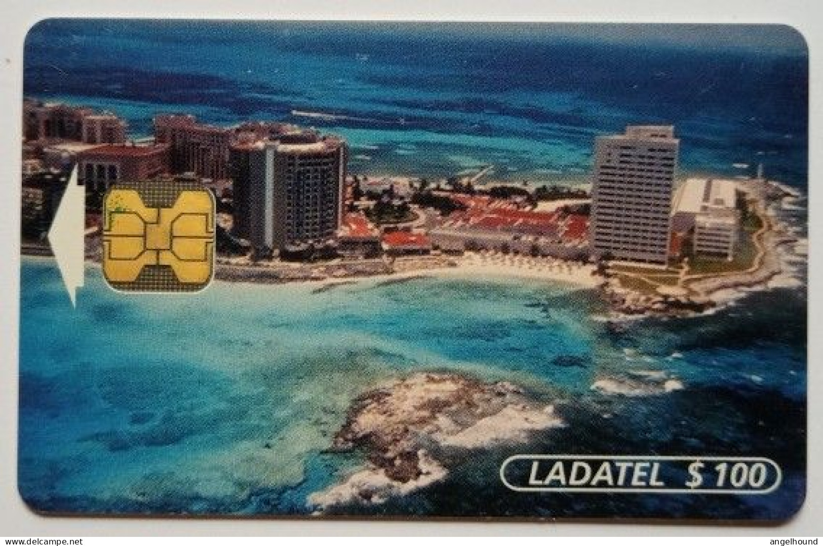 Mexico Ladatel $100 Chip Card - Turismo Cancun, Quintana Roo Mexico - Mexiko