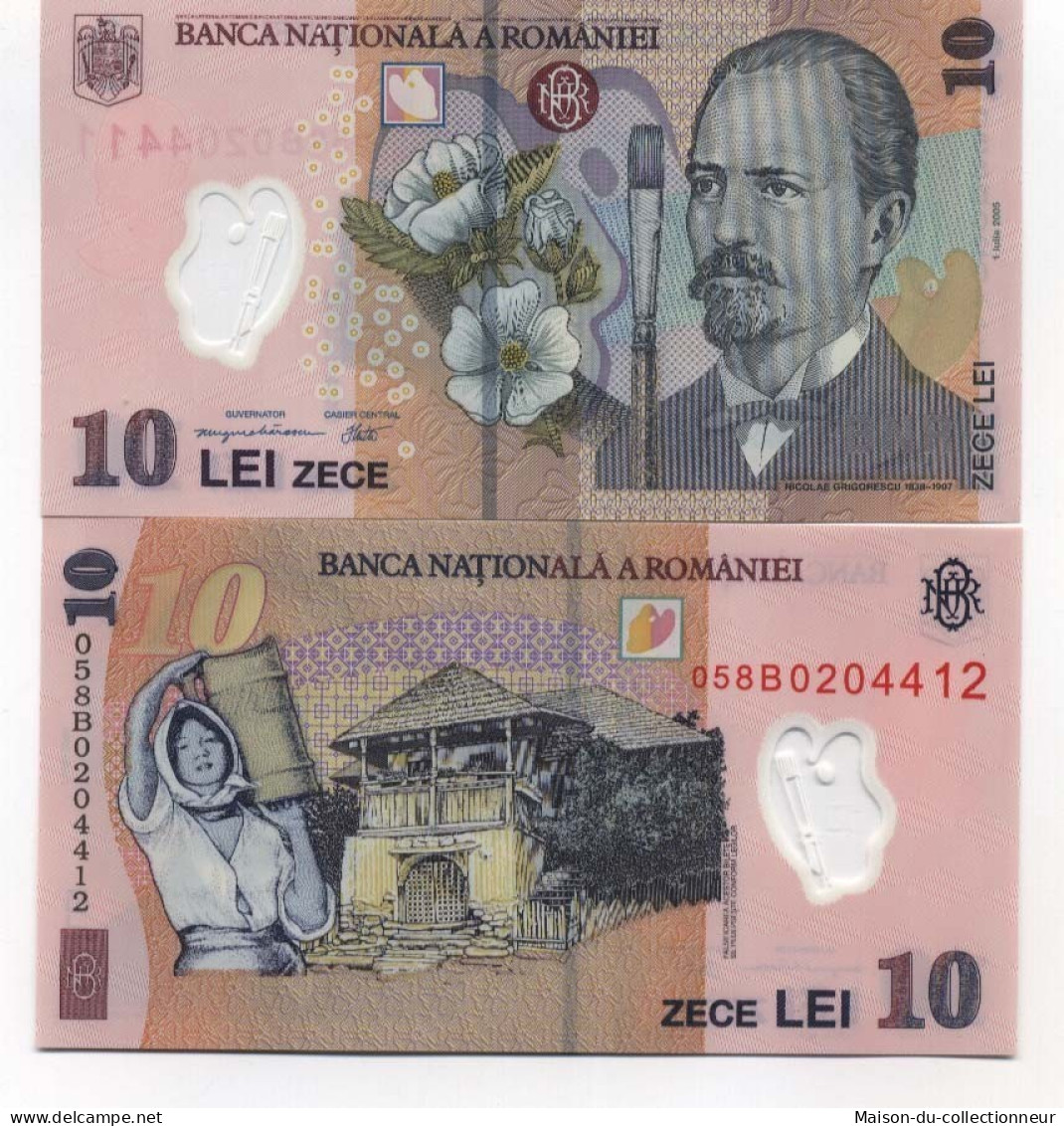 Billet De Banque Roumanie Pk N° 119 - 10 Lei - Roumanie