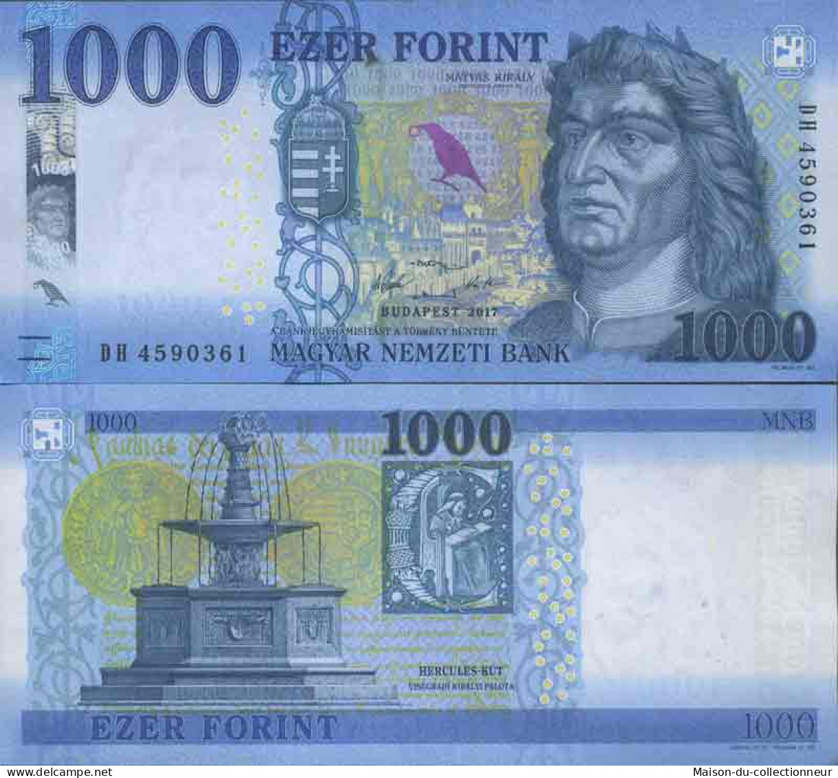 Billet De Banque Collection Hongrie - PK N° 999 - 1 000 Forint - Hongrie