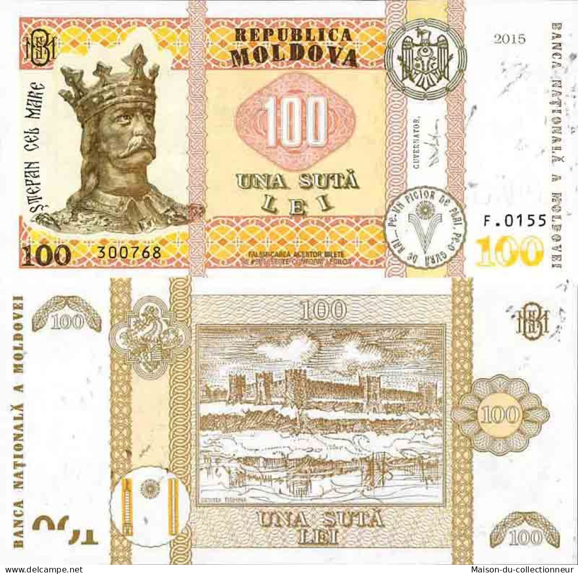 Billet De Banque Collection Moldavie - PK N° 25 - 100 LEI - Moldova