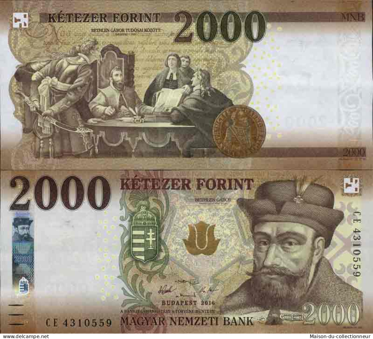 Billet De Banque Collection Hongrie - PK N° 204 - 2 000 Forint - Hongrie