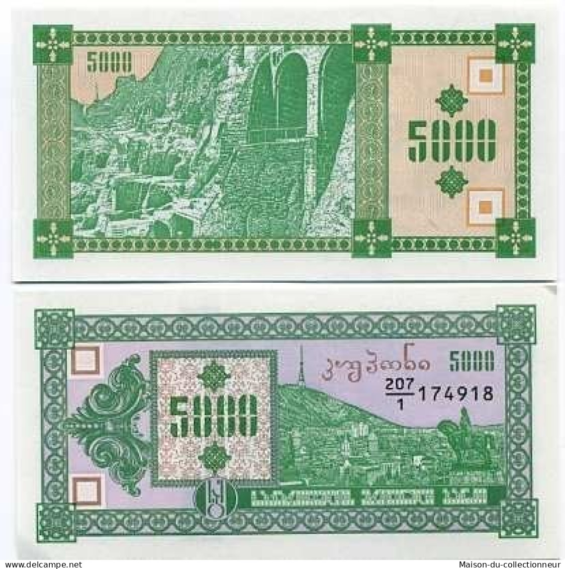 Billet De Banque Georgie Pk N° 31 - 5000 Laris - Georgien