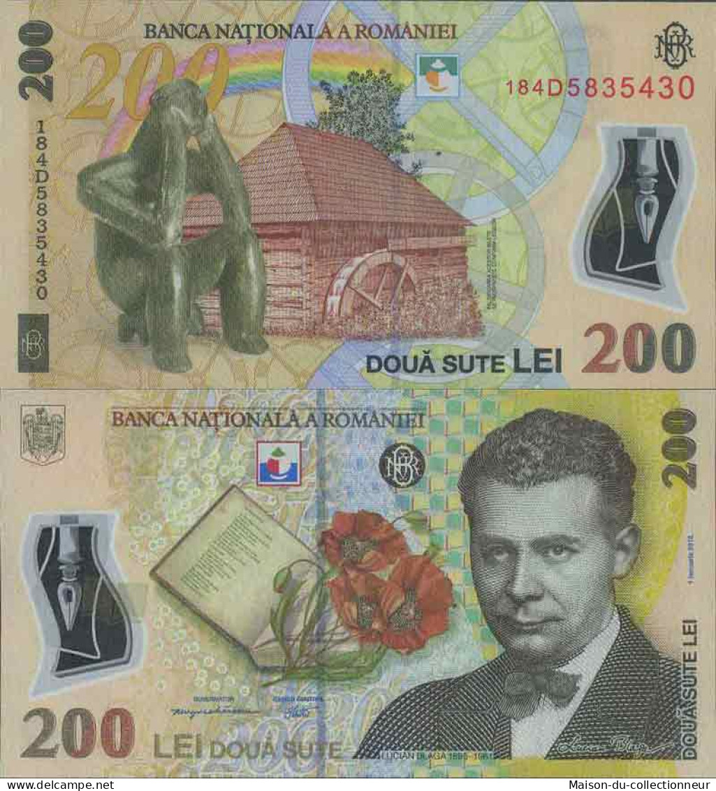 Billet De Banque Collection Roumanie - PK N° 999 - 200 Leu - Roumanie