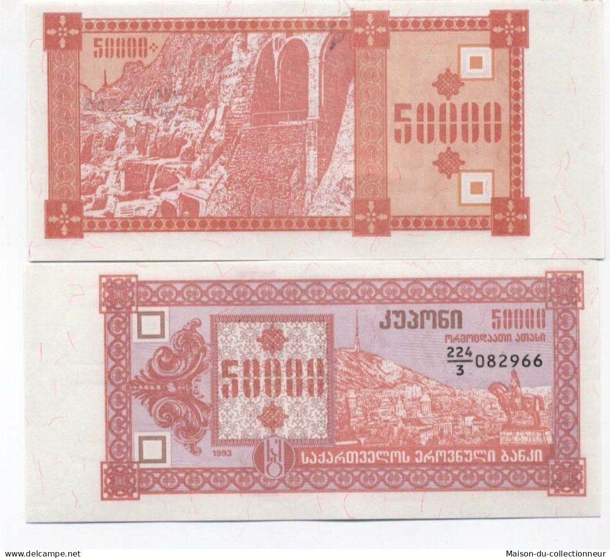 Billets Banque Georgie Pk N° 41 - 50000 Laris - Georgië