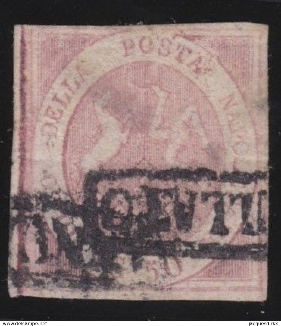 Naples     .  Y&T   .     7   (2 Scans)  .  Light Horizontal Crease     .    O        .    Cancelled - Napoli