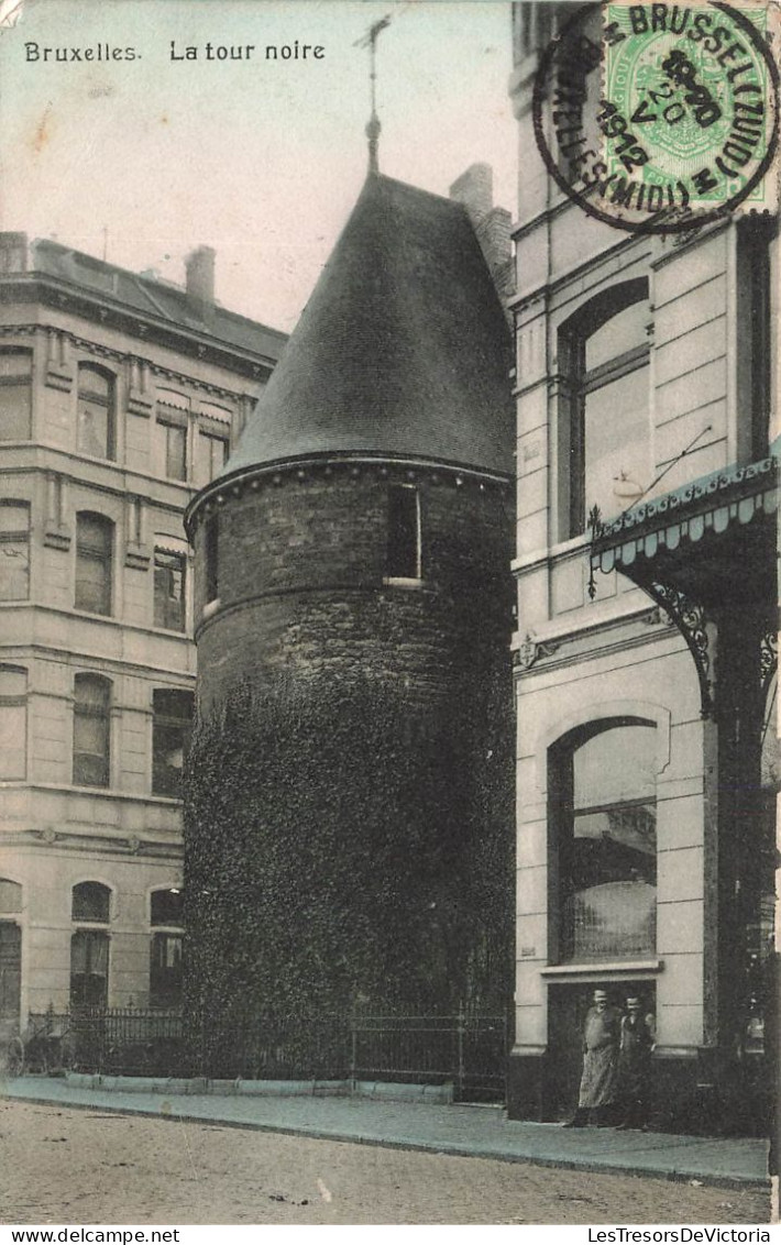 BELGIQUE - Bruxelles - Vue Sur La Tour Noire - Carte Postale Ancienne - Monuments, édifices