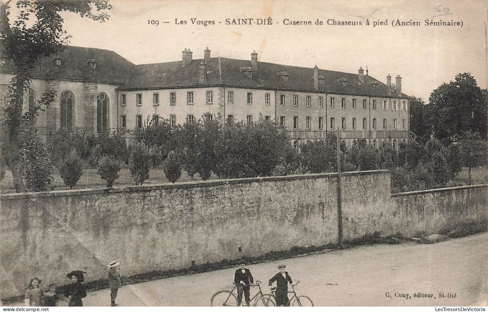 FRANCE - Saint Die - Caserne De Chasseurs à Pied - Ancien Séminaire - Carte Postale Ancienne - Saint Die