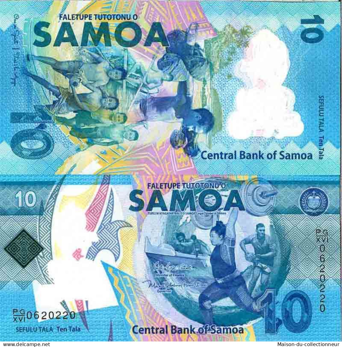 Billet De Banque Collection Samoa - W N° 45 - 10 Tala - Samoa